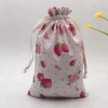 Small Cotton String Bag, Tampon Sanitary Pad Carry Pouch