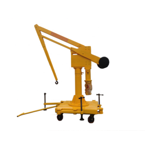 Small mobile balance jib crane hoist crane 0.1/0.2/0.3/0.5 ton