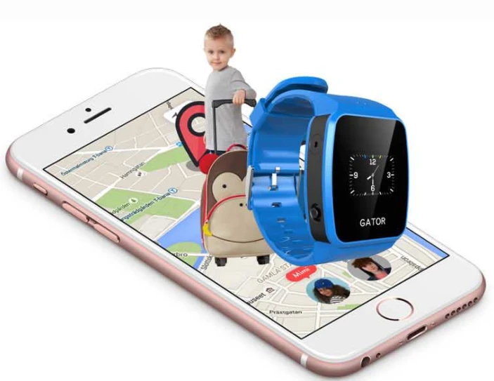 smallest watch baby tracking device with Two-way Voice Communication and voice monitor-Caref watch only for sole agent