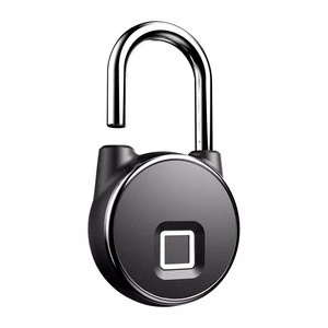 smart finger print padlocks for safe box backpack bicycle bag mini intelligent touch screen fingerprint keyless lock