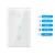 Import Smart Home ABS Wireless Remote Control Touch Intelligent Wall Wifi Smart Light Switch For lights Lamp from China