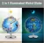 Import smart world globe Augmented Reality Educational World Geography, USB 2 in 1 LED Light, AR App Experience from China