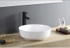 Smooth Glaze Table Top Sinks Bathroom Unique Wash Hung Basin Ceramic