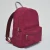 Import Soft Custom Bookbag School College Campus Backpack Travel Suede Backpack from China