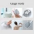 Import Soft  Silicone Bath Body Brush  Exfoliator Shower Bath Body Brush with Long Handle from China