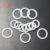Import Soft White Semitransparent Silicone Flat Ring Gasket from China
