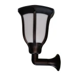 solar gate post pillar led  street light lamp ip65 decor garden roman pillar