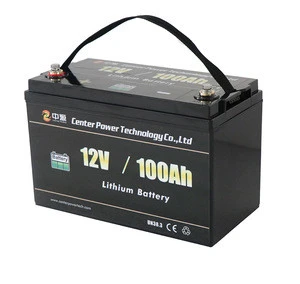 Solar RV Golf cart 100ah lithium battery lifepo4 lithium ion batteries bms electric golf trolley lithium battery 12V 100Ah