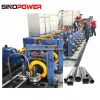 SP127 Model HRC CRC GI High Frequency Straight Seam Tube mill line  for production SHS CHS.RHS tube