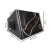 Import Special 10 inch trapezoidal car subwoofer solid wooden case black leather high-grade high-power car audio speakers from China
