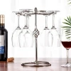 Spiral Style Metal Freestanding Tabletop Stemware Storage Rack Wine Glass Cup Holder