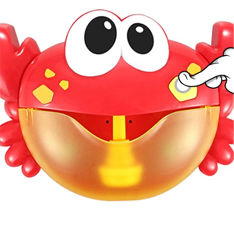 Spit bubble crab bubble machine baby shower bath children&#x27;s play water toys