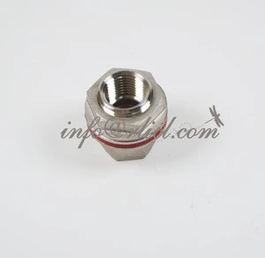 Stainless Steel Bulkhead Fitting 1/2" FPT-3/4" NPT Soda Stream & Silicon Seal Pipeline Fermentation Part Brewing Equipment
