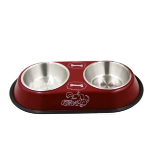 Stainless Steel Dog Bowls Non Slip Food and Water Pet Cat Feeder Bowls Small Medium Large Dogs