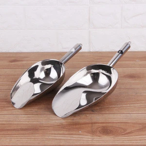 stainless steel Ice cubes food shovel ice scoop new kitchen tool bar accessories