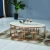 Import stainless steel marble coffee table from China