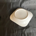 Steak plate ceramic plate restaurant hotel black edge black line ceramic dish