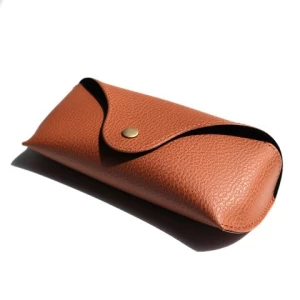 Stock Leather Sunglasses Case Top Quality Glasses Case Sunglasses RTS Glasses Case Wholesale Sunglasses Packaging PU Leather