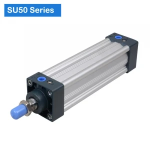 SU50 Standard Aluminum Material Piton Type Pneumatic Air Cylinder maximum stock1000mm