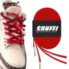 SunFei 2020 Hot Selling Red Low Top / High Tops Casual Shoes Skateboard Shoes Faux Sheepskin Leather Lace Up