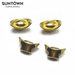 Suntown Diy Retro Alloy Jewellery Ingot Gold Bullion Beads For Jewelry Making Lucky Money Lucky Designer Charms Jewelry Findings