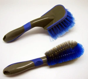 Super soft PVC fibre car cleaning brush auto washing brush with TPR handle China factory Flar Home