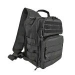 Tactical Sling Bag Pack Military Rover Sling Shoulder Backpack Outdoor Sport Daypack for Hunting, Trekking and Camping -Black