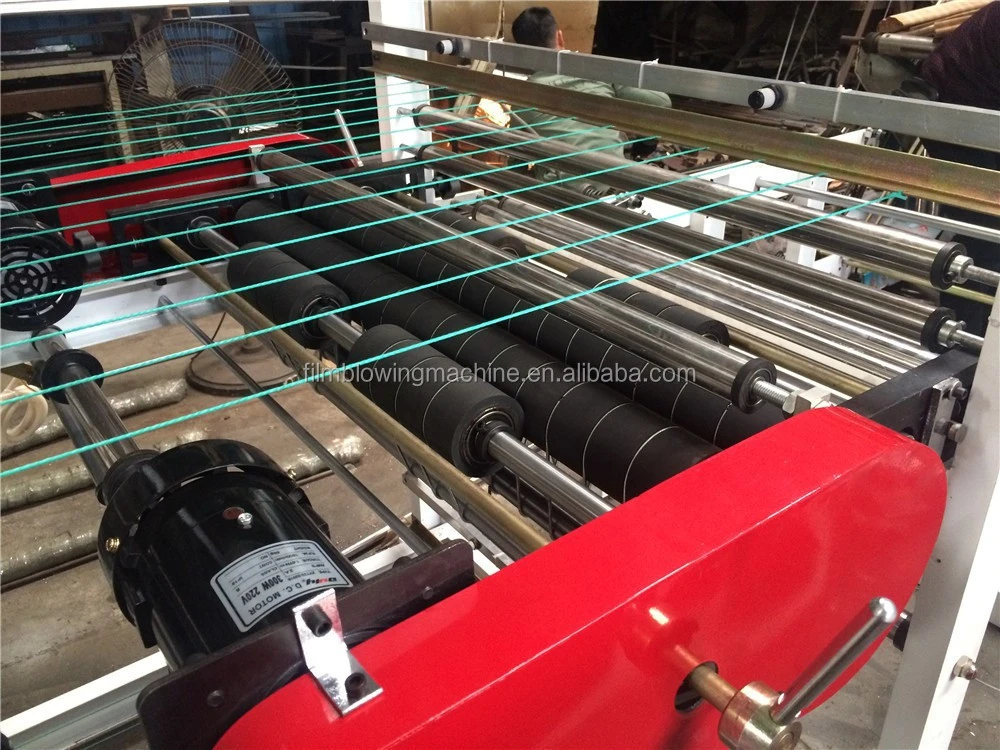 Taiwan Quality High Speed 4 line Plastic Flat &amp; Vest Bag Making Machine Price