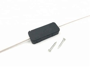 Telecom parts plastic clip Unidirectional fixer Fiber Optic Cable Clips