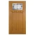 Import Tempered Glass Decorated Stained Fiberglass Front doors, Luxury house doors from China