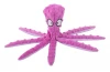 The hottest selling octopus polyester fabric durable blue plush dog toy