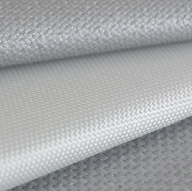 Thermal Insulation Material 0.8mm PU Coated Fiberglass Fabrics for Acid and Alkali Resistance