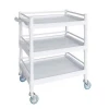 Three Layer ABS Hospital Trolley  For Treatment