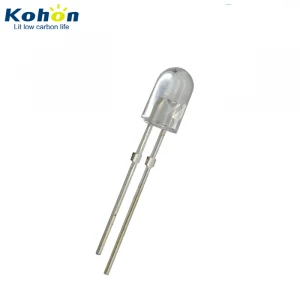 Through hole wholesales diffused LED dip 5mm red color without flange LED diode