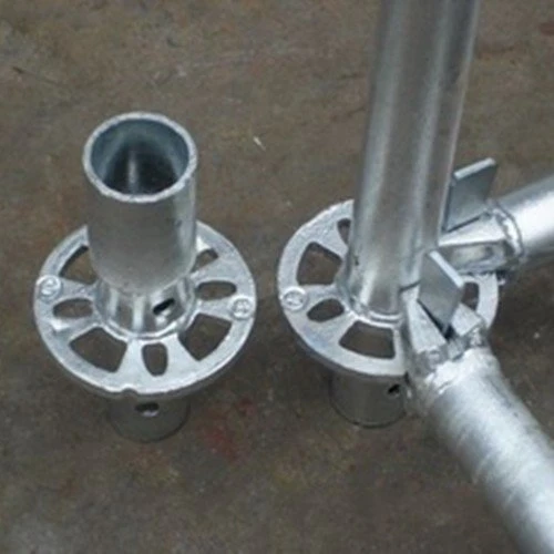 Tianjin Scaffolding Material Ring Lock Customized Hot dip Galvanized Steel Multidirectional Ringlock Scaffolding