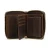 Import Tiding Brown Zipper RFID Wallet Bifold Genuine Cow Leather Coin Purse Men from China