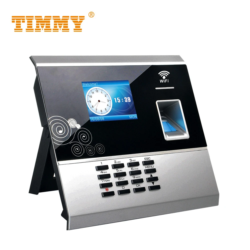TIMMY TM30 Biometric Fingerprint Clock In System For Employee Time Clock Wifi Time And Attendance