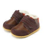 Tipsietoes Winter Children Shoes Leather Martin Kids Snow Cowboy Boots Boys Fashion Sneakers Bota Booties Infantis