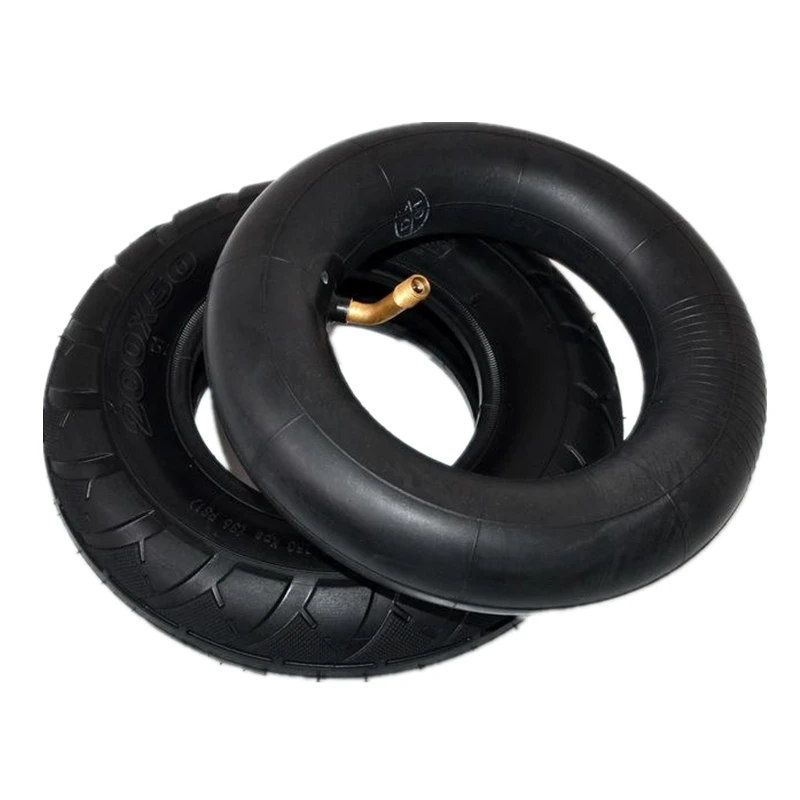 Tire and Inner Tube 200X50 Full Wheels Size 8X2" Tyre for Electric Scooter Wheel Chair Truck Pneumatic Trolley Cart
