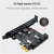 Import TISHRIC PCIE 1X USB3.0 GEN1 Expansion Card Dual Port 19pin Compatible with PCIE 1X/4X/8X/ 16X Card Slot Interface Motherboard from China