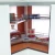 Import TKK kitchen storage corner cabinet wire basket kitchen chrome revolving basket 180 degree in 750 mm cabinet from China
