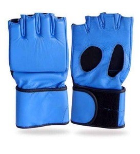 top quality leather mma gloves boxing training mma gloves