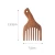 Import Top Sell New Trend Curly Hairdressing Hair Pick Afro Comb Wooden  Styling Tool  Afro Hair Comb from Pakistan