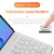 Import Top Selling Detachable BT Wireless Keyboard with Pen Slot PU Leather Case for Samsung Galaxy Tab A 10.5 inch T590 andT860 from China