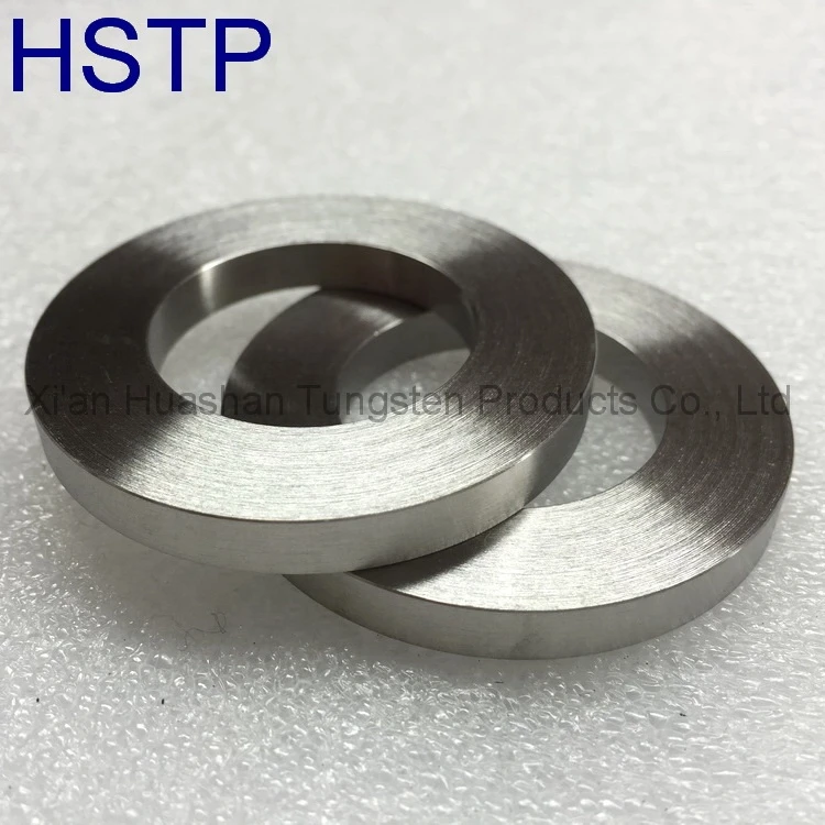 tungsten counterweight 92WNiCu high quality Tungsten alloy ring customized for Gyro Rotor