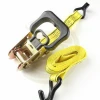 TUV-GS Approved 1.5&quot; End J Hook Cargo Lashing Ratchet Tie Down Strap