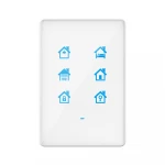 Tuya smart scene wall switch touch screen switch remote control switch wifi