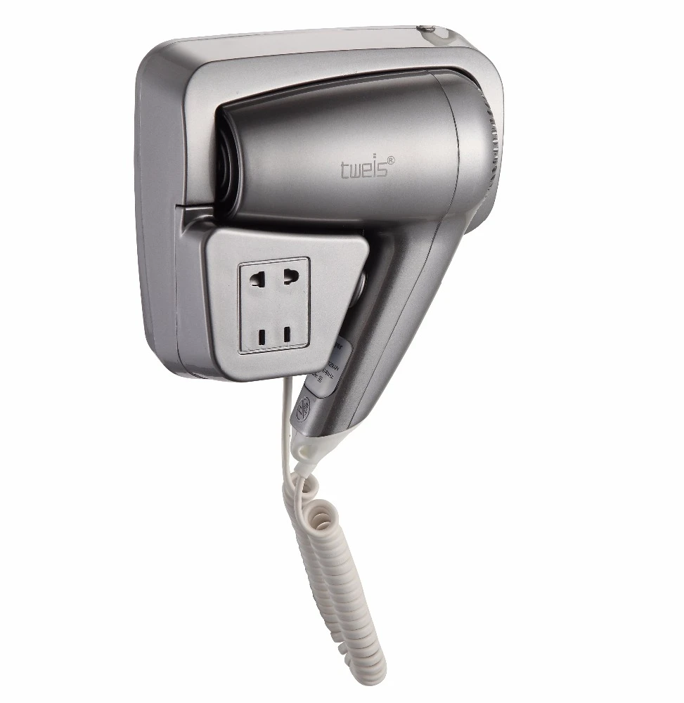 Tweis wall mounted hotel professional hair dryer