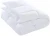 Import Twin Comforter Duvet Insert White - Hypoallergenic, Plush Siliconized Fiber fill, Box Stitched, Down Alternative Comforter from China