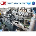 Twin-screw plastic extruder with water-ring pelletizing system TPU elastomer pelletizing twin screw extruder